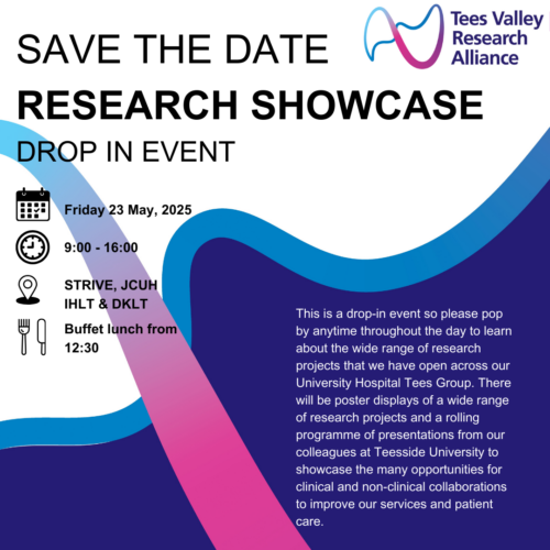 May Research Showcase event save the date